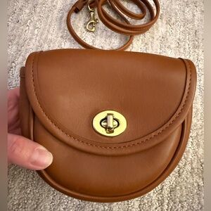 Coach Vintage Mini Belt Bag Crossbody in British Tan